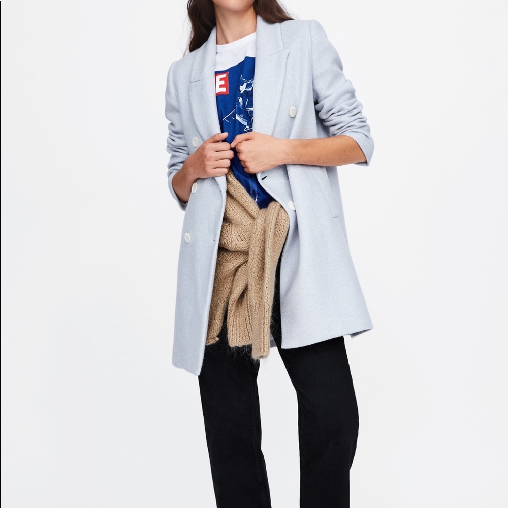 ZARA SOLD OUT COAT! Double breasted coat - Picture 1 of 4